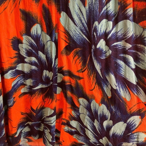 MAEVE Sz 0 High Low  Hemline Oversized Flowy Colourful Dress - Picture 11 of 12